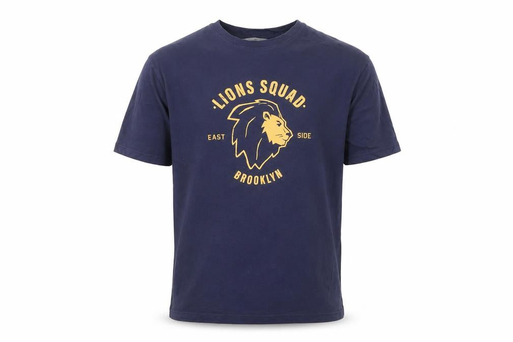 Mango Boys Blue ‘Lions Squad Brooklyn’ Cotton Graphic T-Shirt 13-14 Years