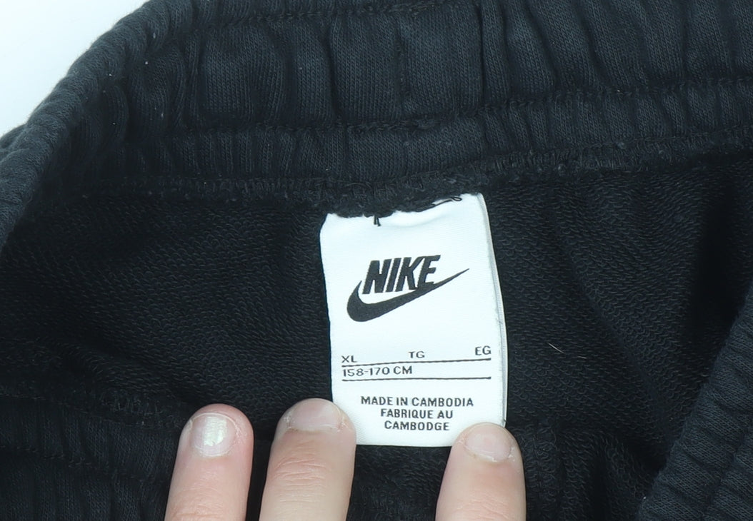 Nike Men's Black XL Sweat Shorts with Logo
