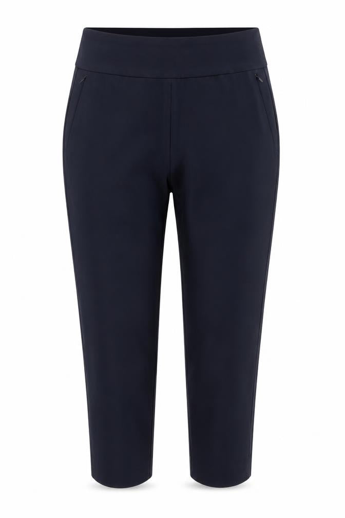 Green Lamb Womens Blue Size 14 Slim Stretch Trousers