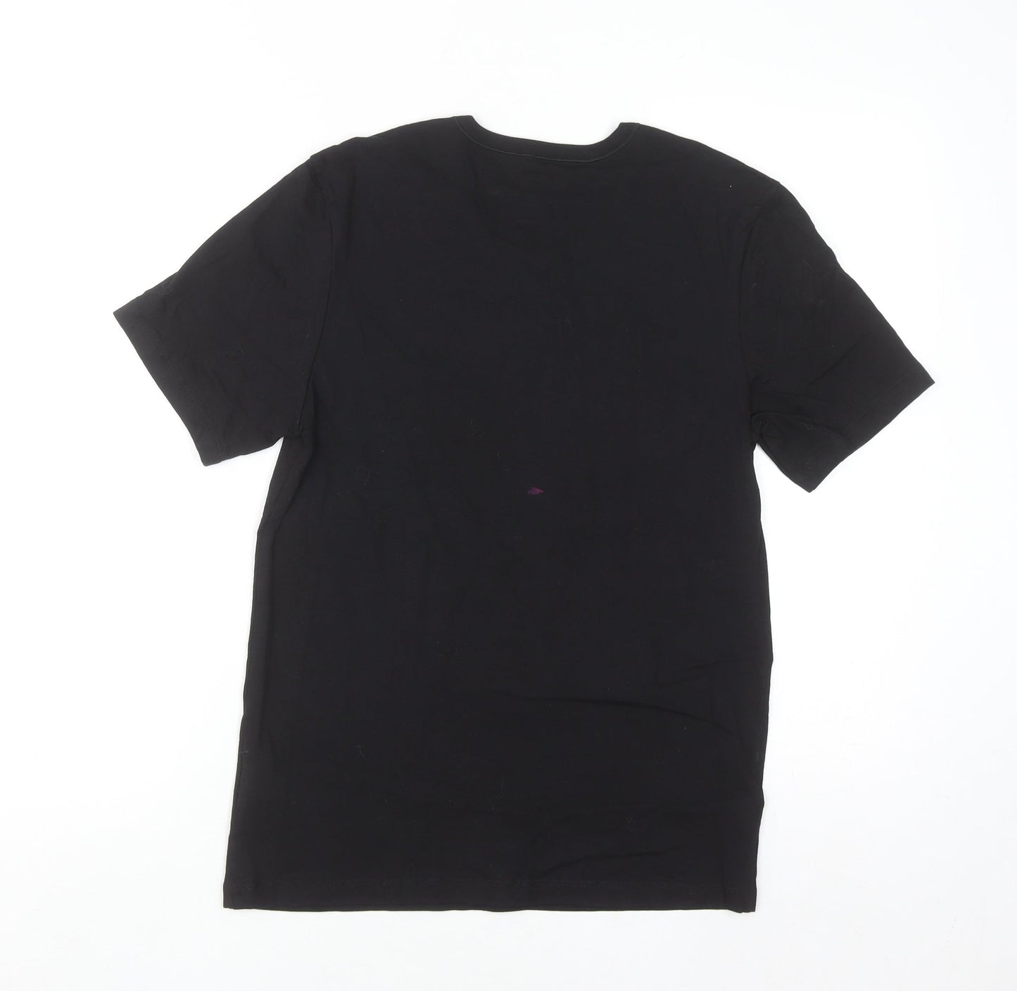 BOSS Men's Black Cotton Crew Neck Short Sleeve T-Shirt Size S