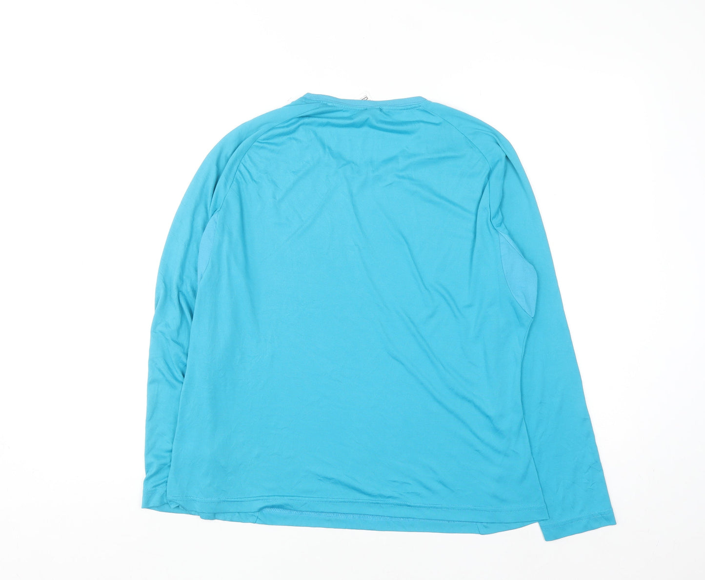 Decathlon Men’s Blue XL Long Sleeve Athletic Quick Dry Top