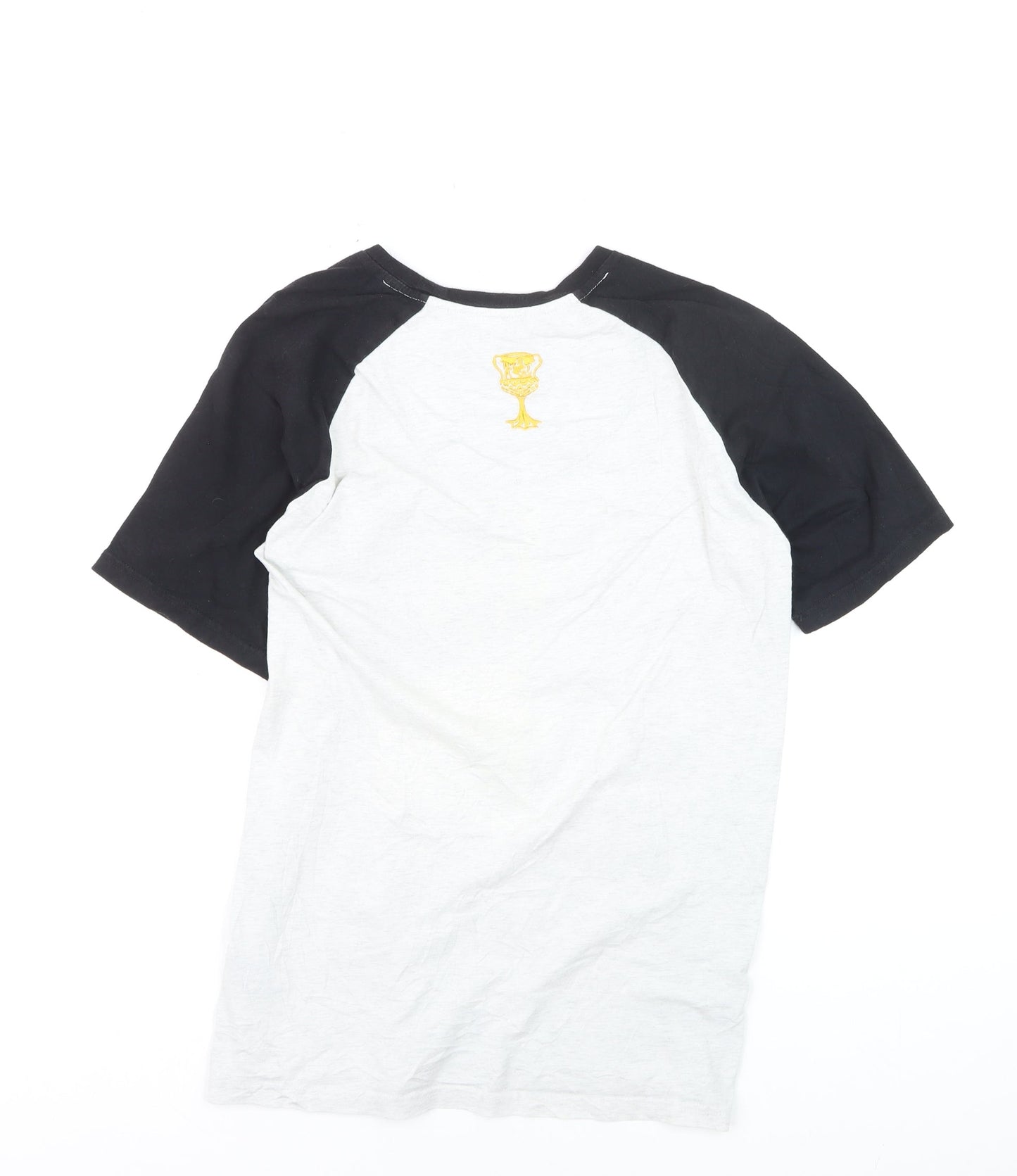 Harry Potter Hufflepuff Men's Multicoloured Graphic T-Shirt Size S