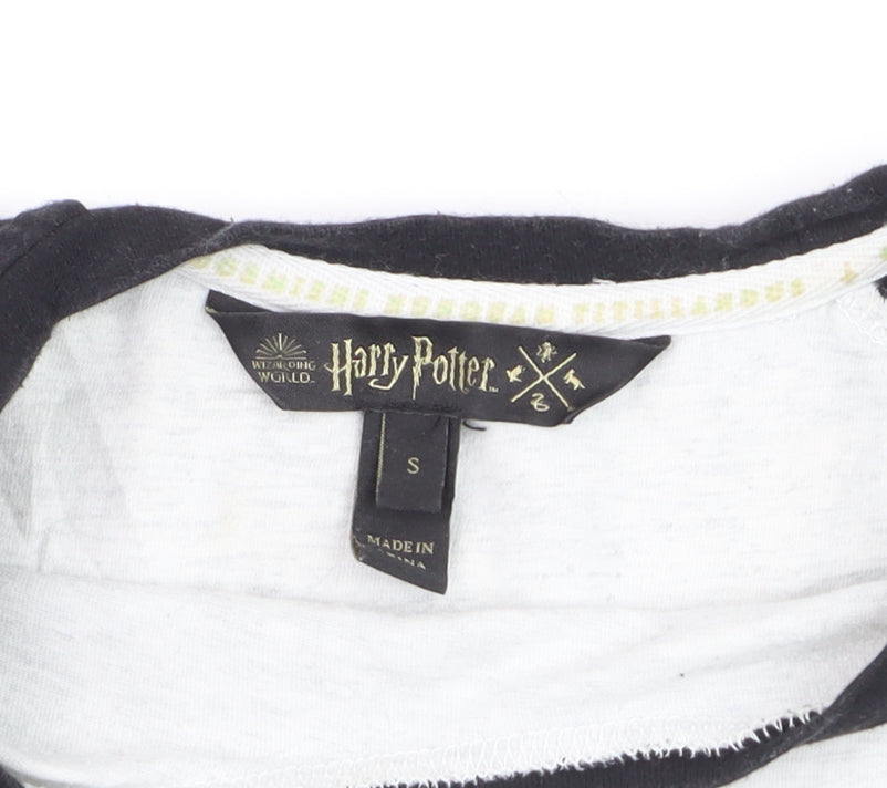 Harry Potter Hufflepuff Men's Multicoloured Graphic T-Shirt Size S