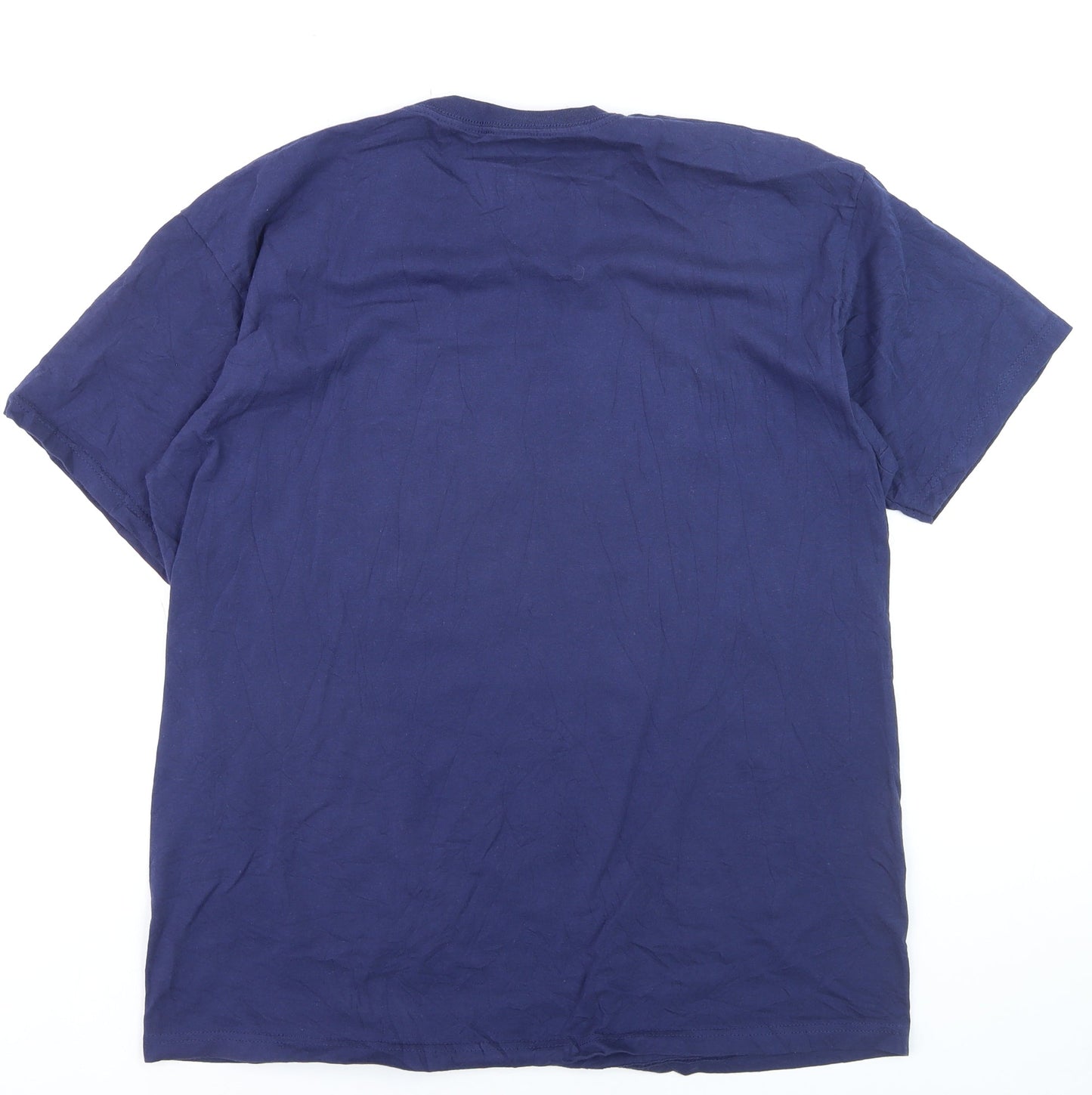 Daisy Street Men's Navy Blue Fortune Teller Graphic T-Shirt XL Cotton