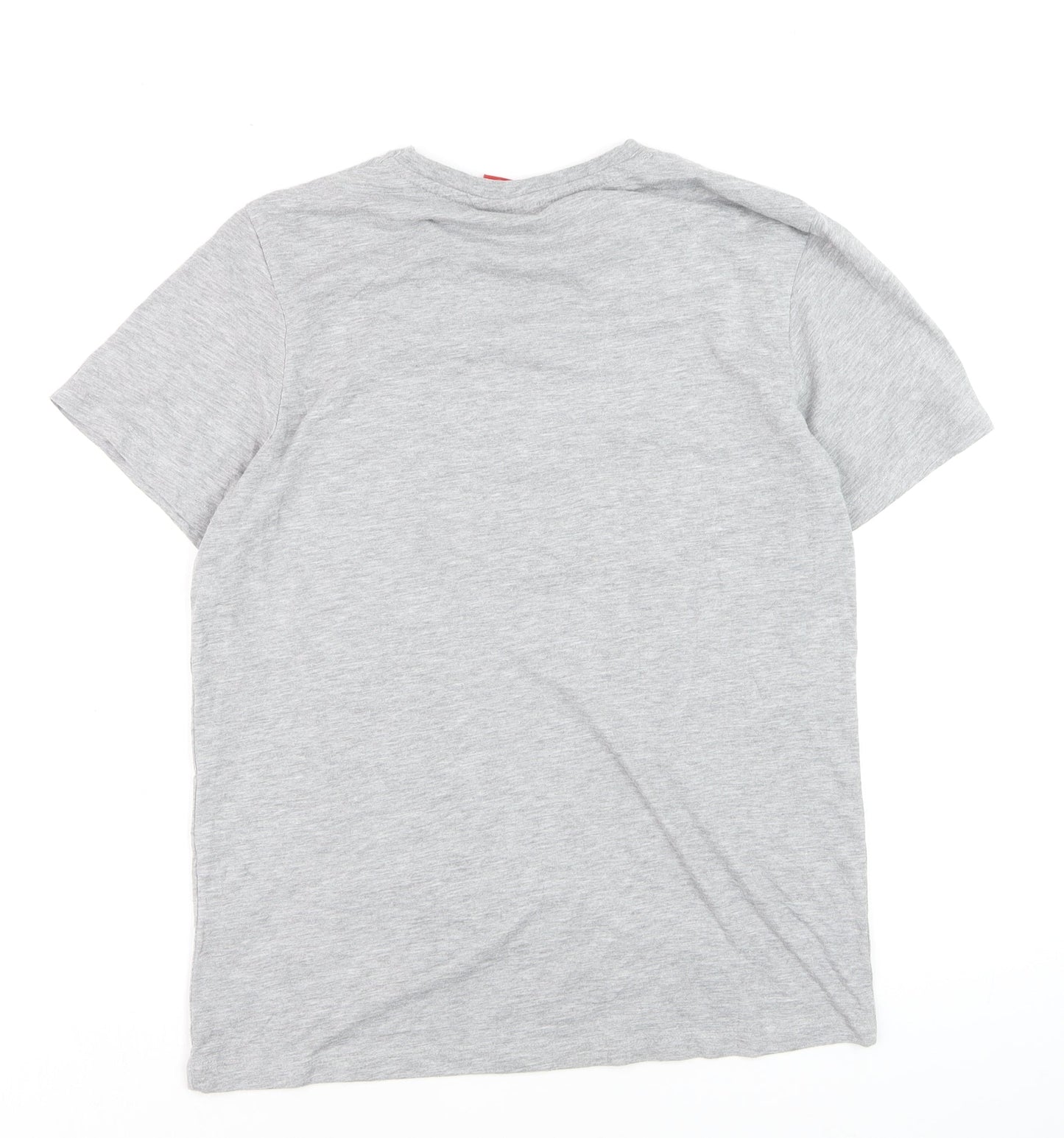 Primark Men’s Grey Coca-Cola Christmas Santa T-Shirt Size L
