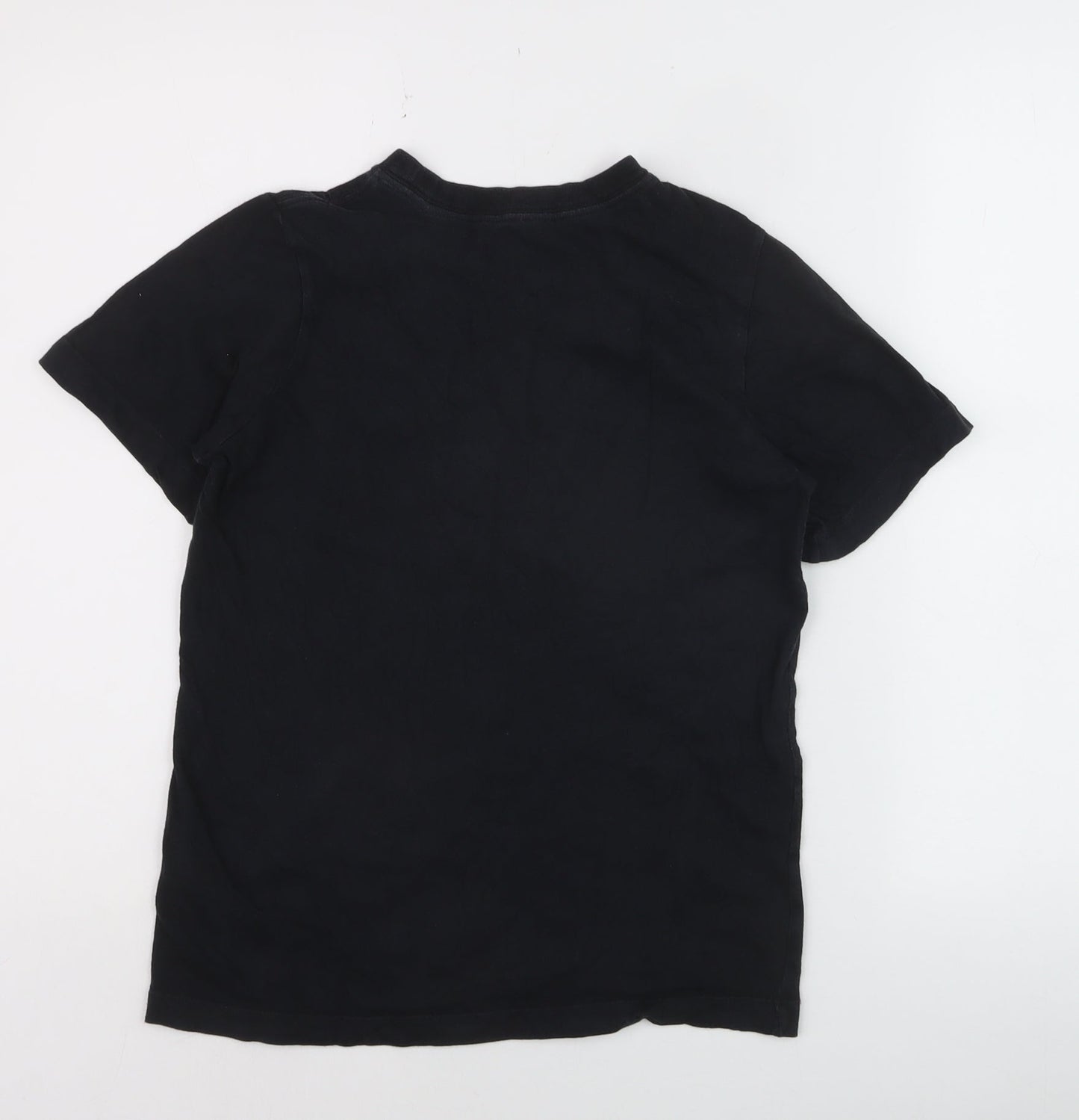Nike Boys Black L The Nike Tee Short Sleeve Crew Neck T-Shirt