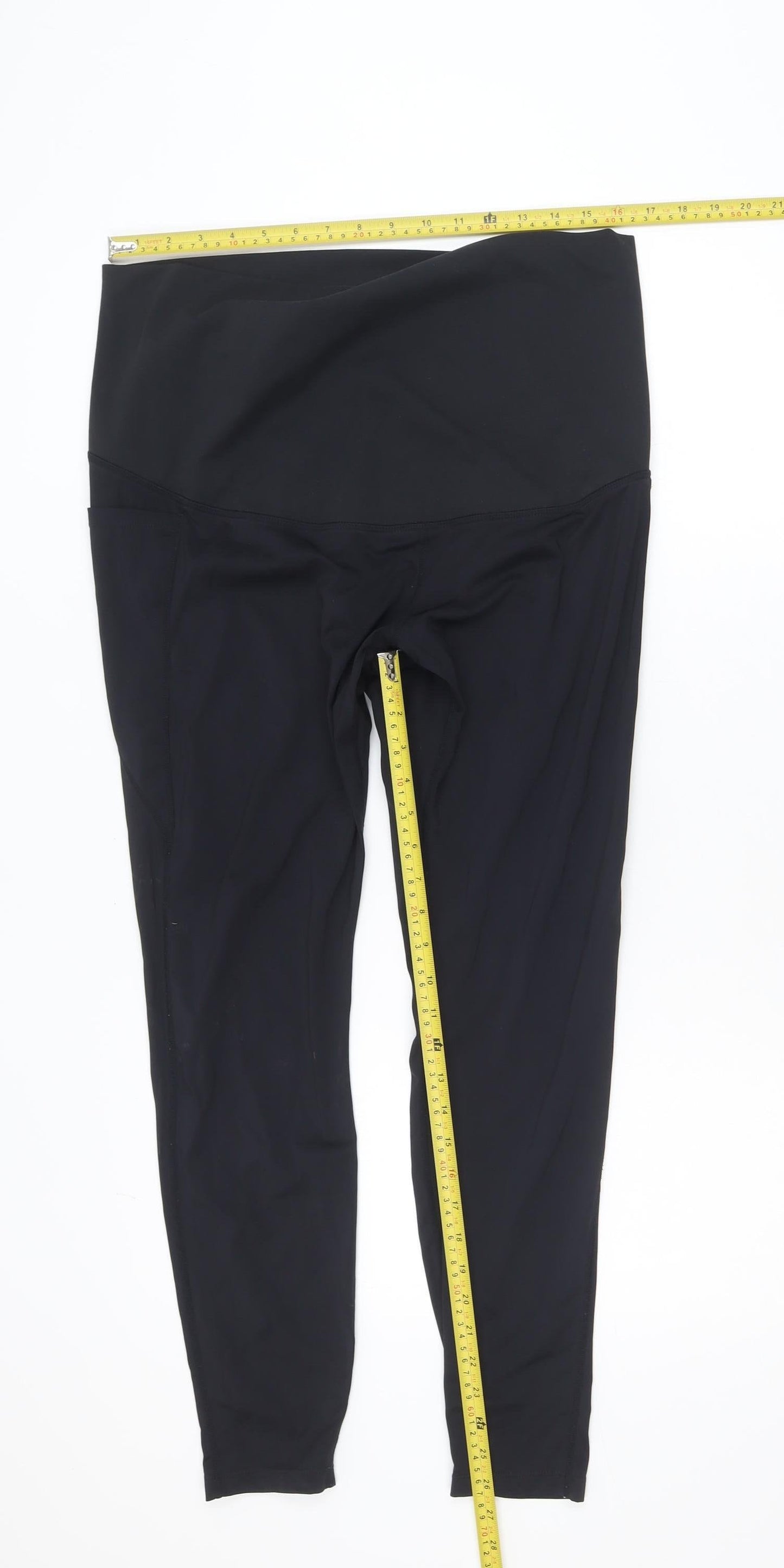 Mountain Warehouse Women’s Black Size 14 High Rise Ankle Leggings