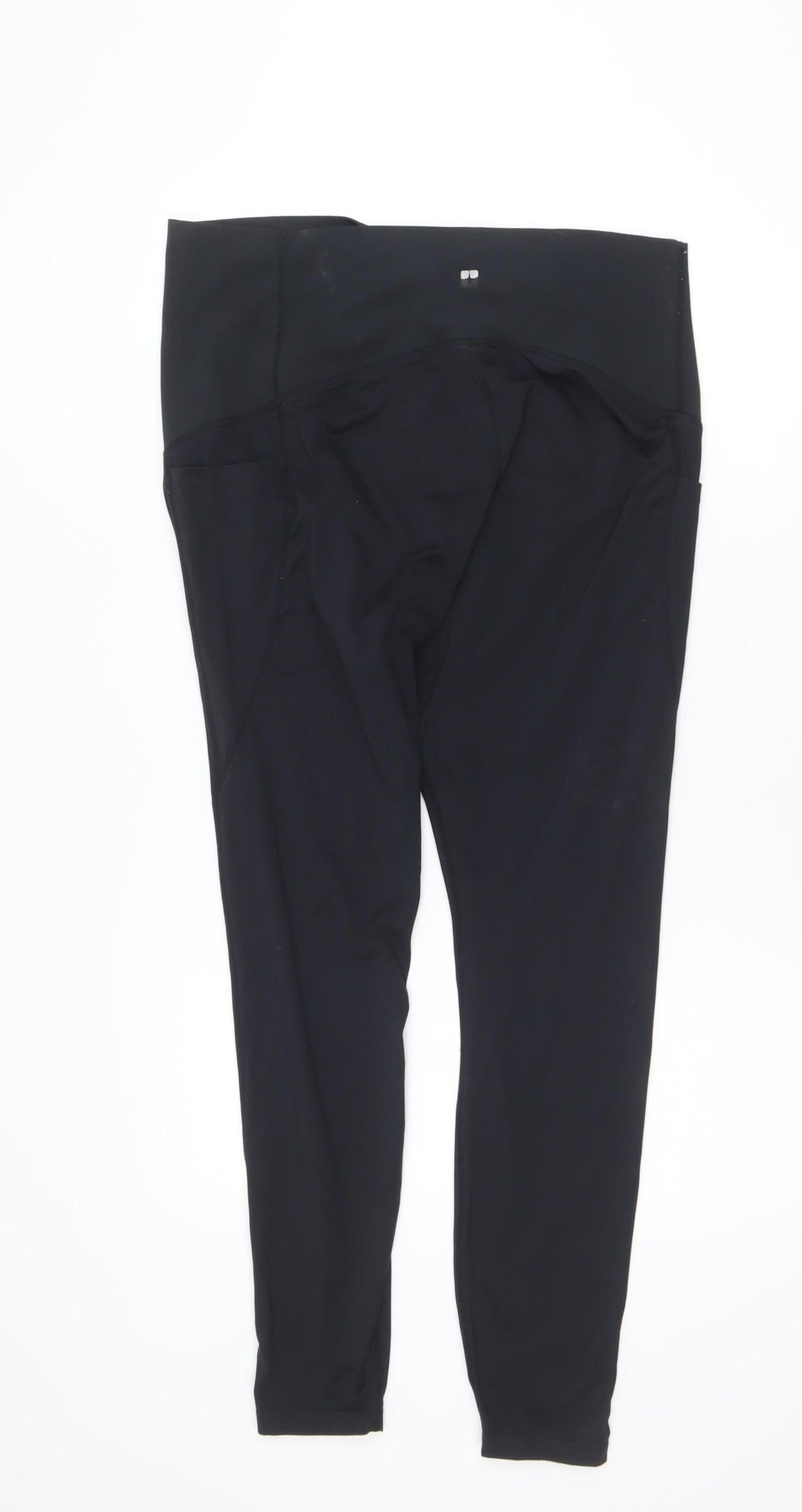 Mountain Warehouse Women’s Black Size 14 High Rise Ankle Leggings