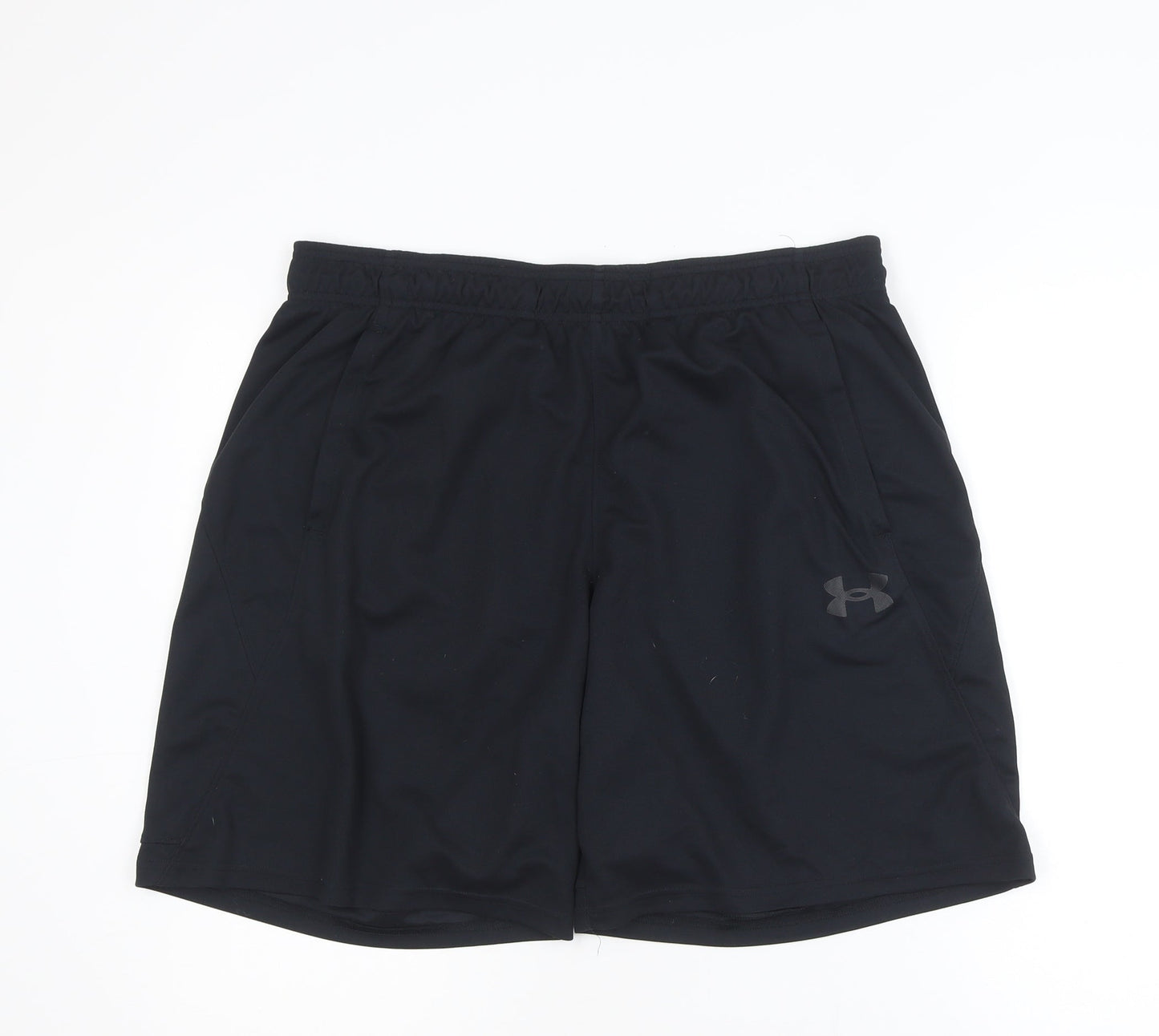 Under Armour Mens Black XL Athletic Sweat Shorts Quick Dry
