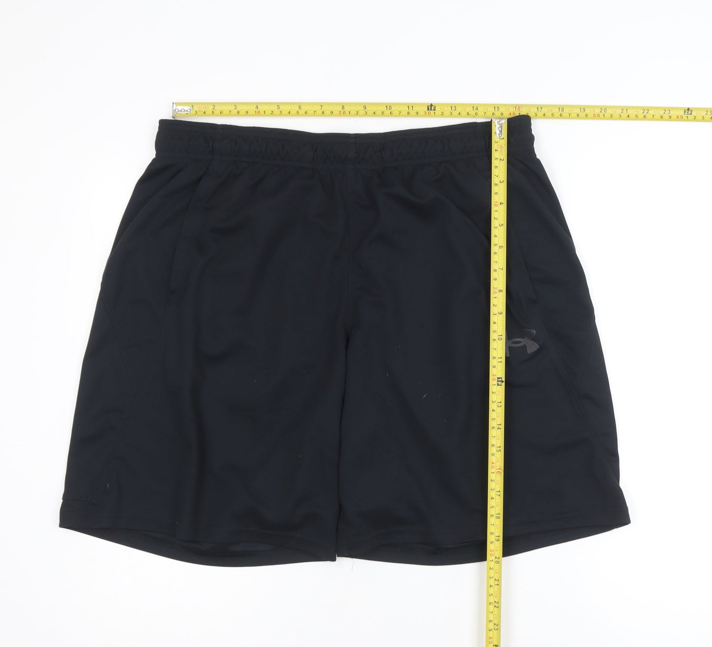 Under Armour Mens Black XL Athletic Sweat Shorts Quick Dry