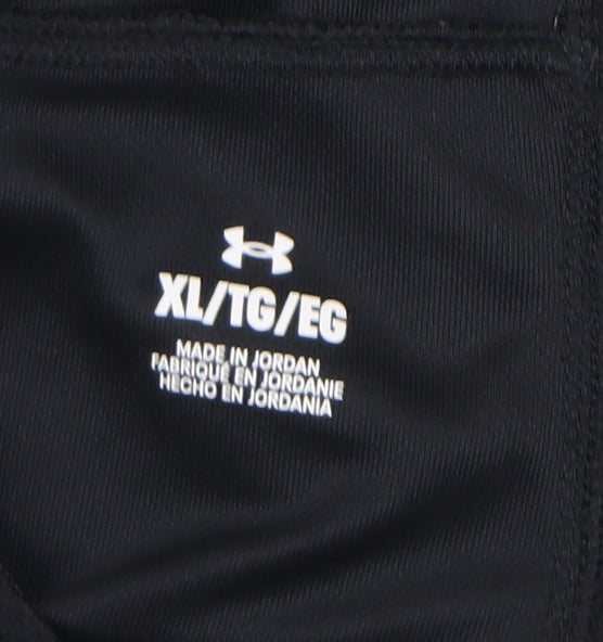 Under Armour Mens Black XL Athletic Sweat Shorts Quick Dry