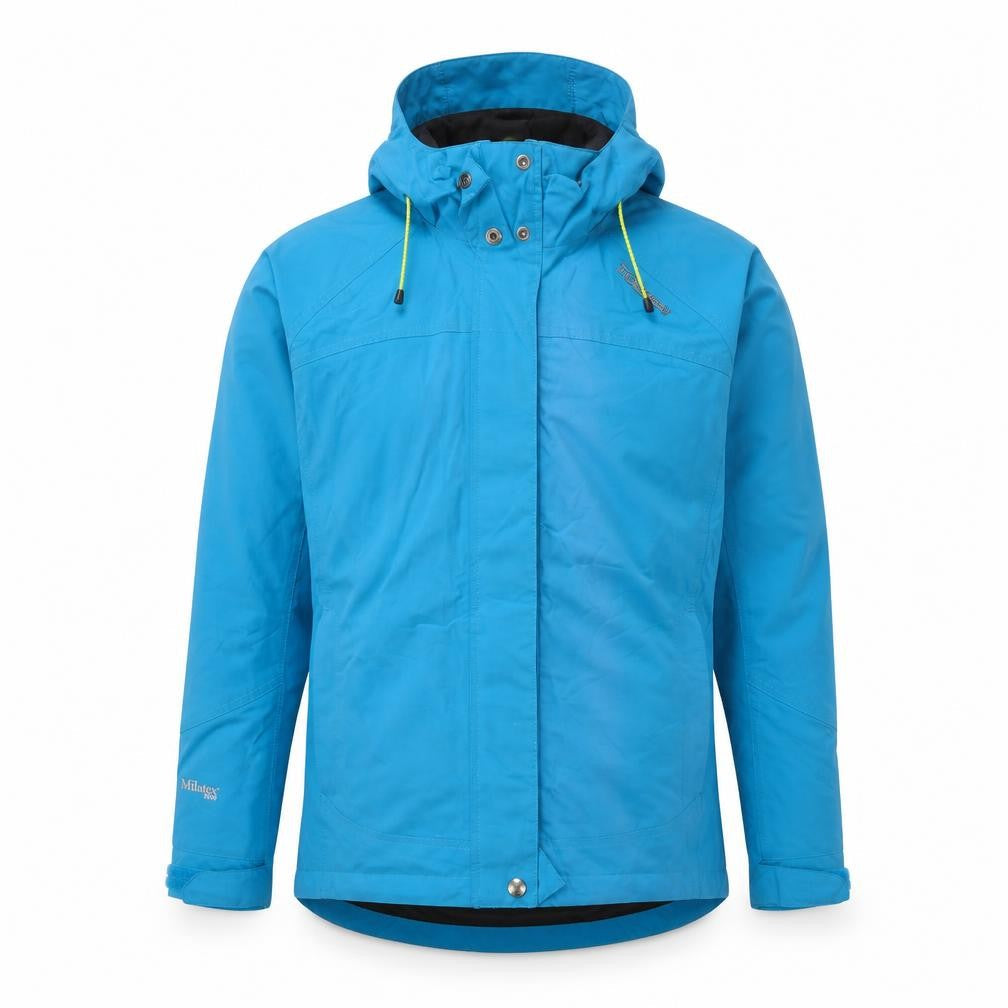 TOG24 Blue Waterproof Hooded Jacket Unisex Adults S Outdoor Rain Coat