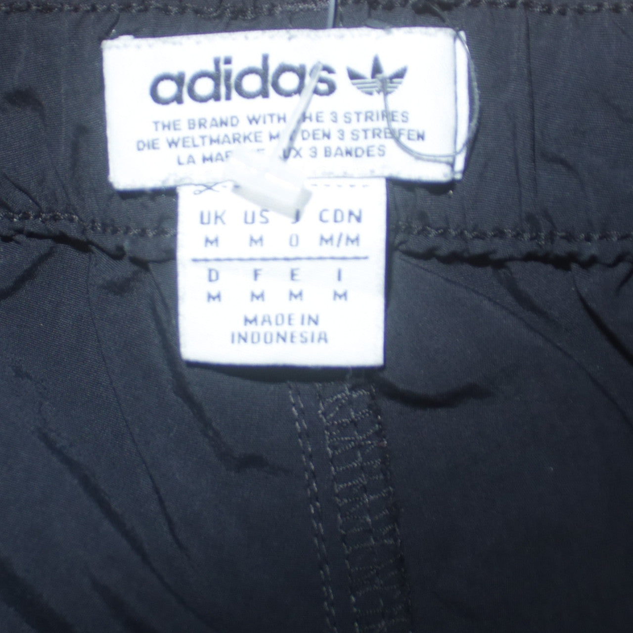 Adidas Men's Black Jogger Trousers Size M Regular Fit