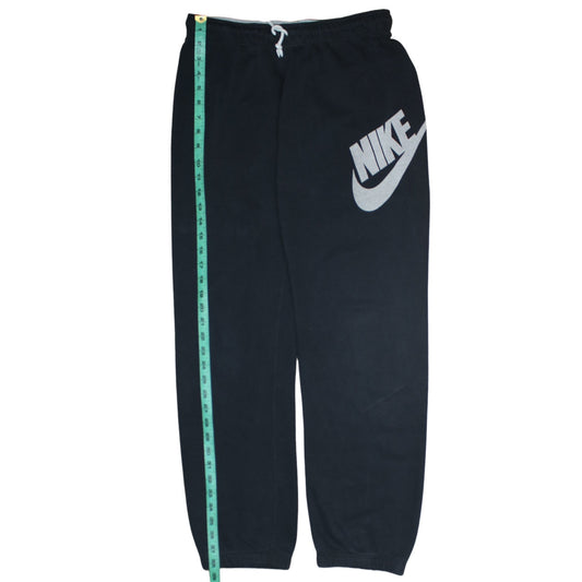 Nike Men's Black Sweatpants Small Regular Fit Logo Joggers