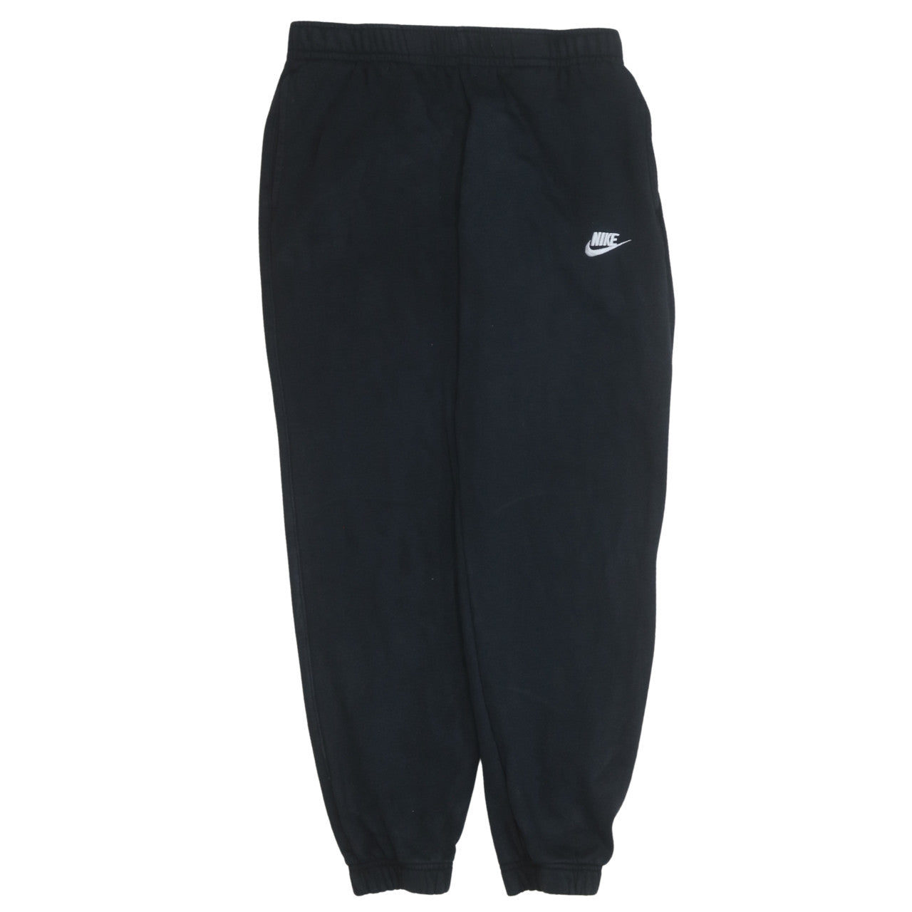 Nike Men's Black Jogger Sweatpants M Regular Fit Fleece Trousers