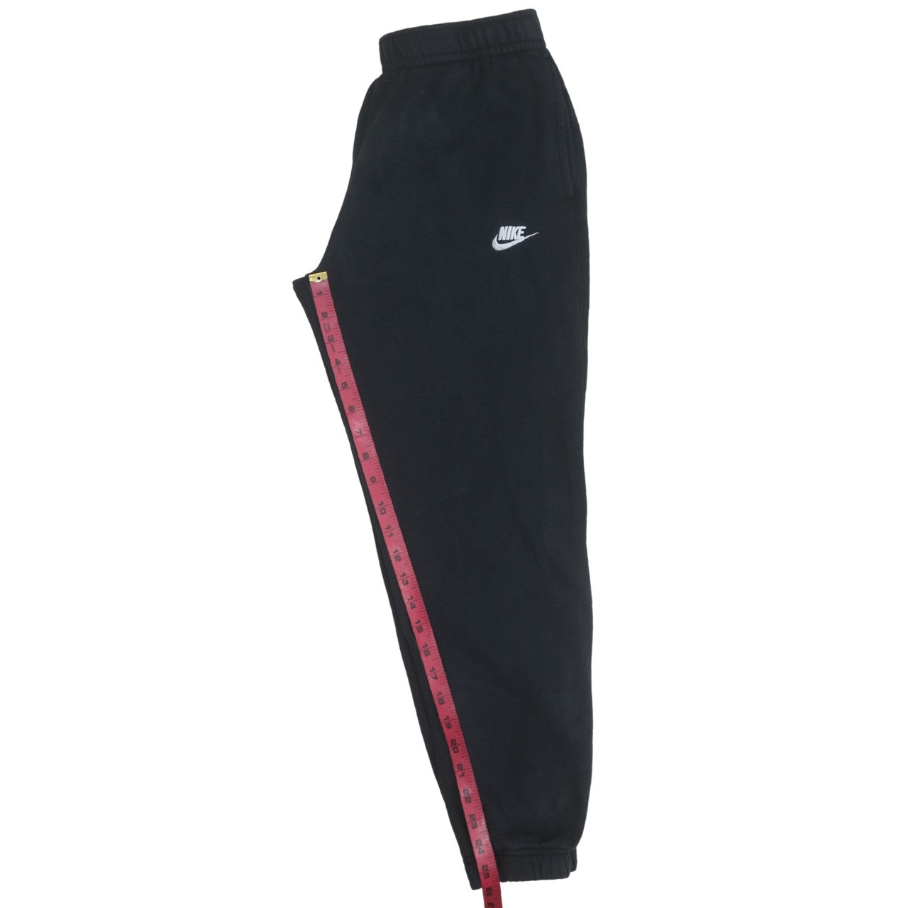 Nike Men's Black Jogger Sweatpants M Regular Fit Fleece Trousers