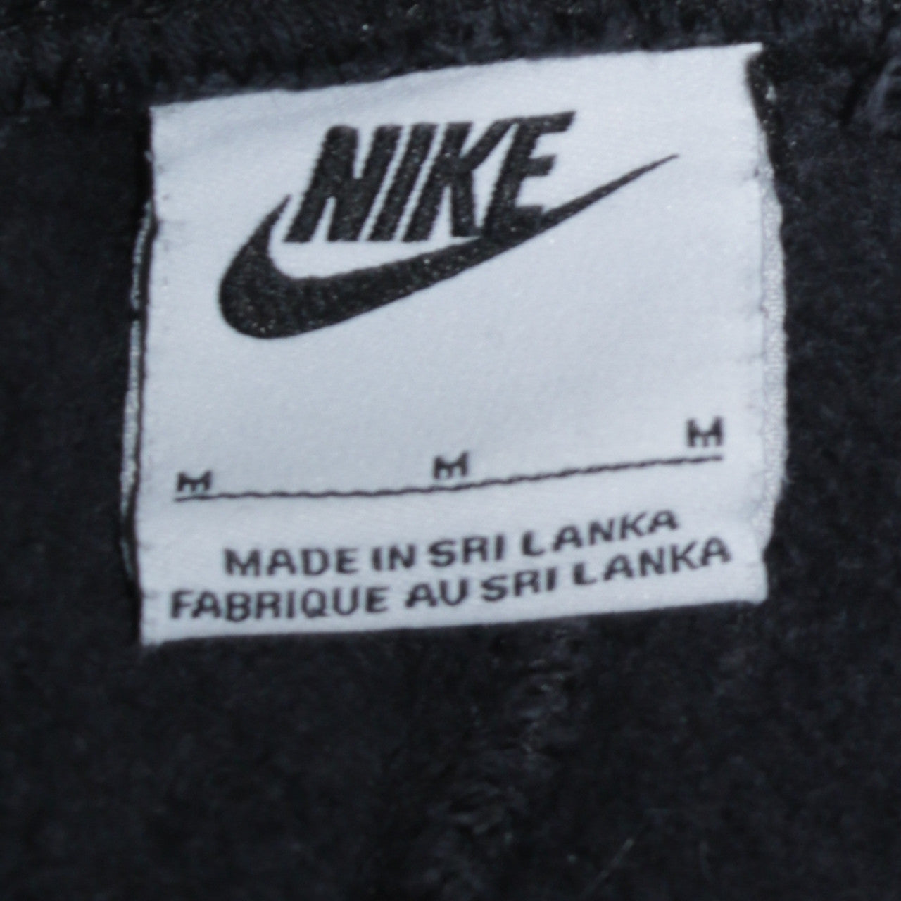 Nike Men's Black Jogger Sweatpants M Regular Fit Fleece Trousers