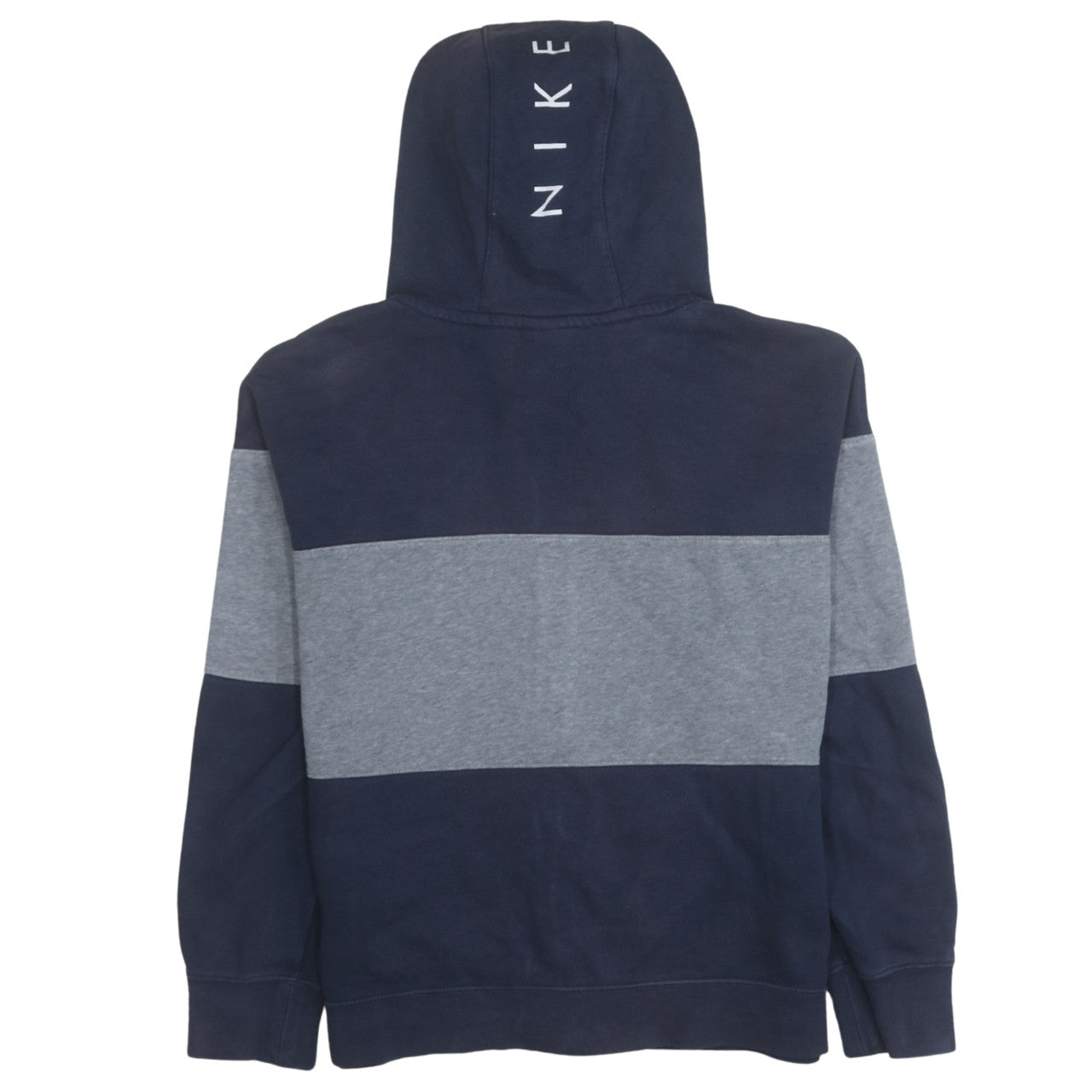 Nike Air Boys Navy Blue Full Zip Hoodie XL 13-15 Years Cotton Blend