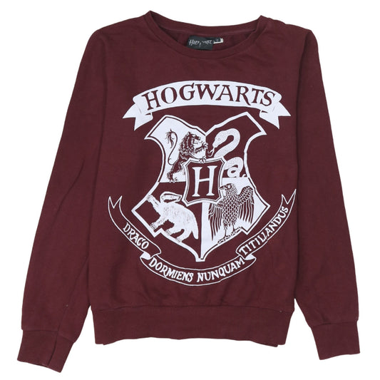 Atmosphere Harry Potter Burgundy Hogwarts Sweatshirt Women Size 12