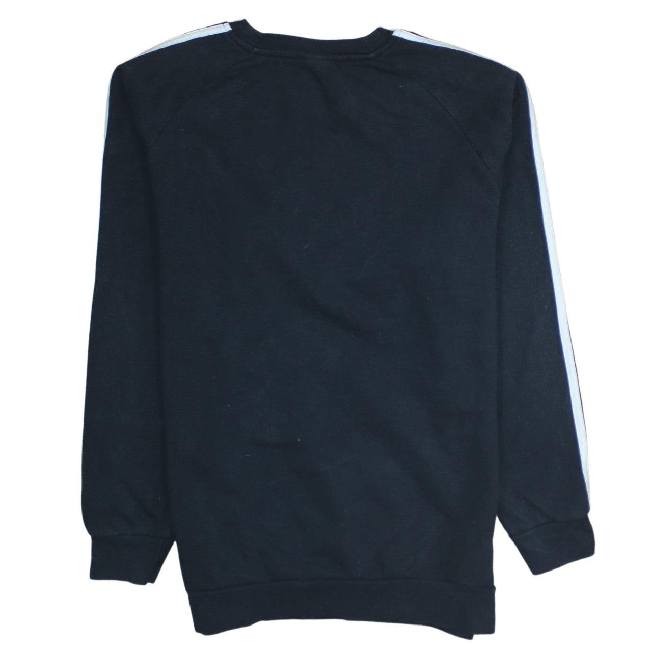 adidas Women's Black Crew Neck Long Sleeve Logo Sweatshirt Size S