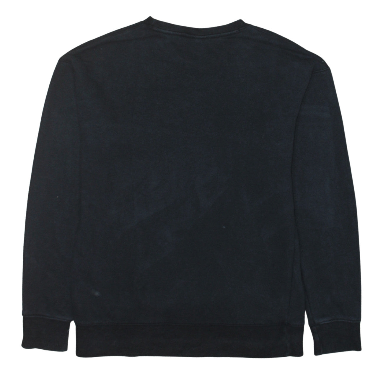 Nike Men's Black Small Pullover Sweatshirt Crew Neck Logo Top