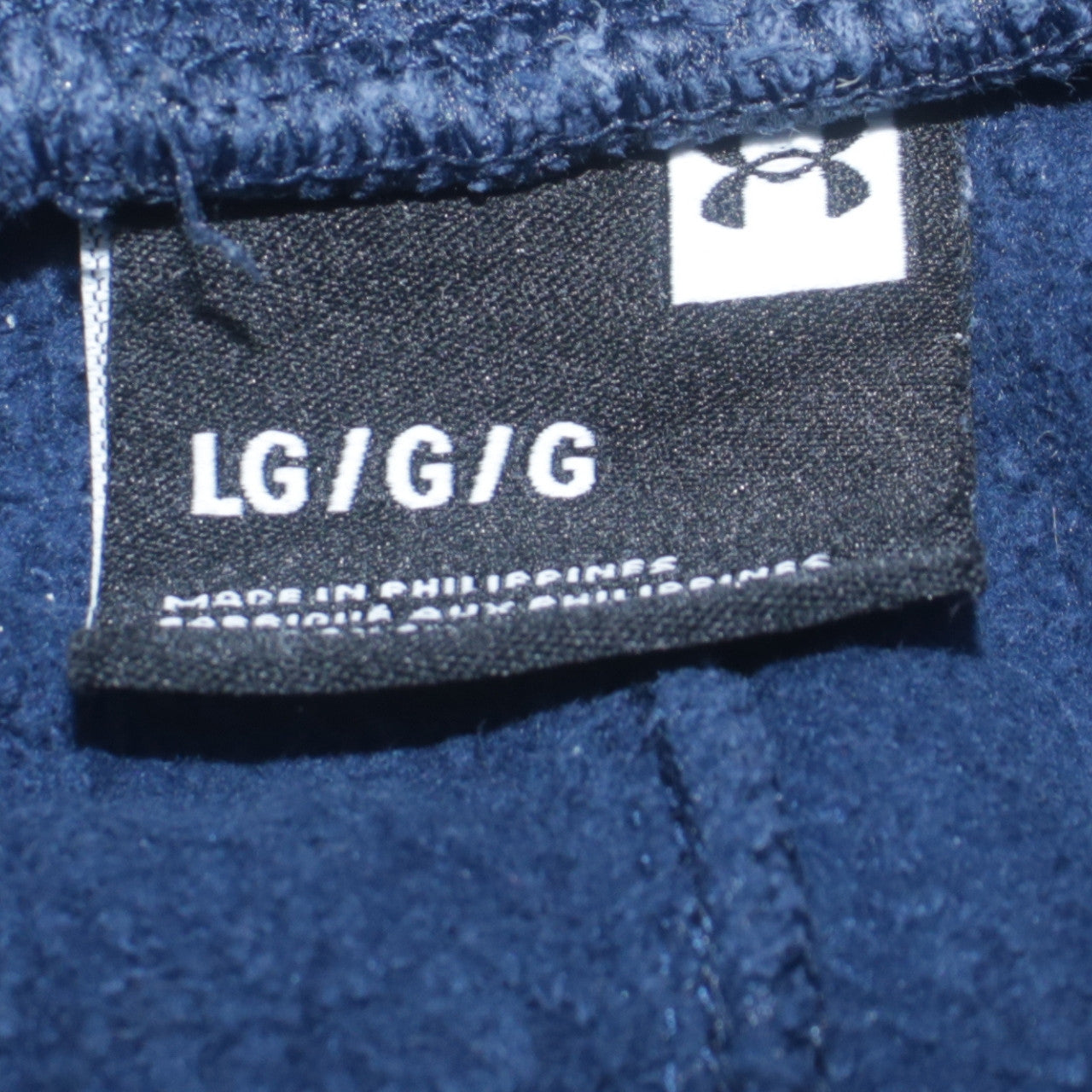 Under Armour Men's Blue Joggers L Fleece Tapered Sweatpants