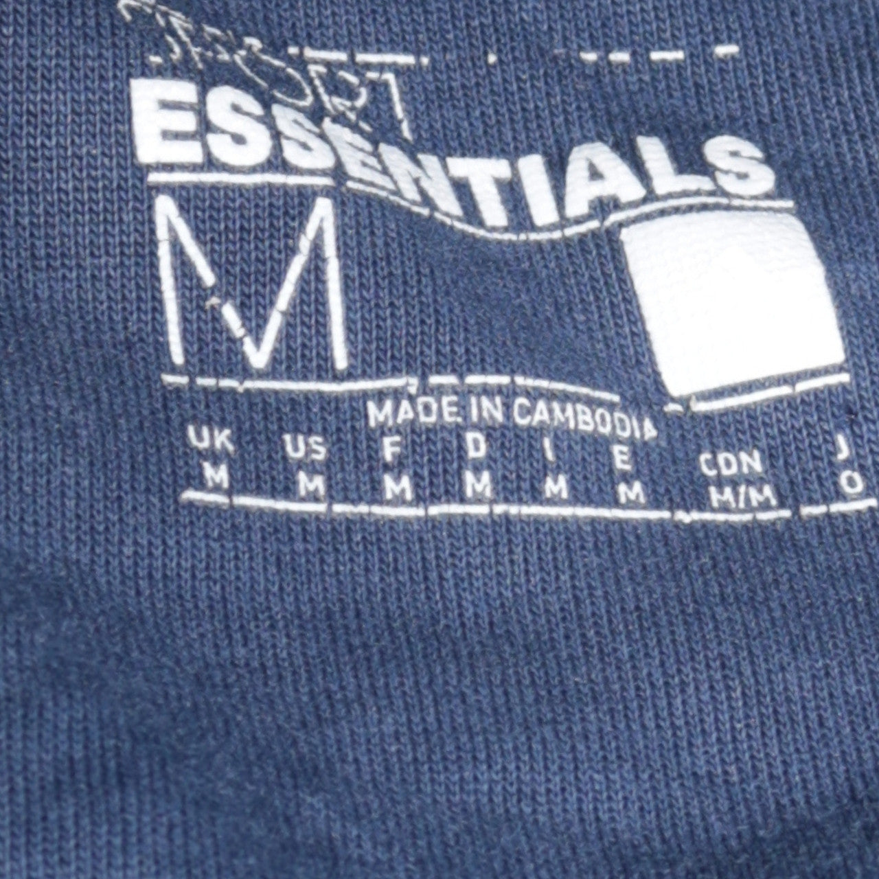 Adidas Men Blue Pullover Sweatshirt Crew Neck Size M Regular Fit