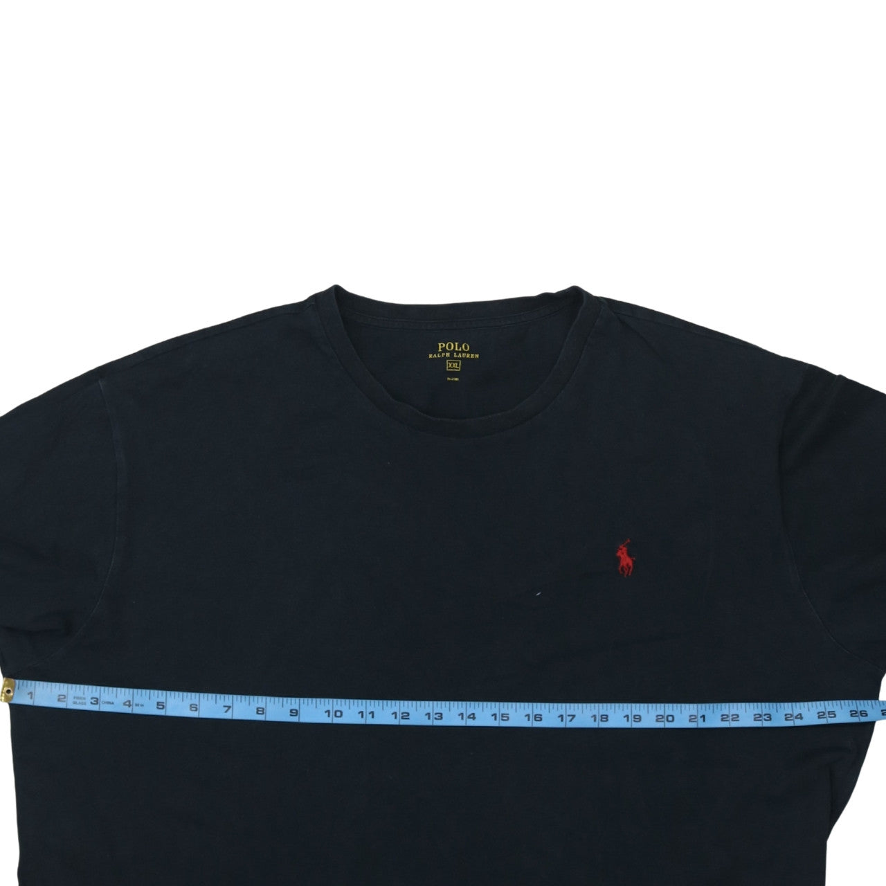 Ralph Lauren Men's Black Long Sleeve Cotton 2XL Crew Neck T-Shirt