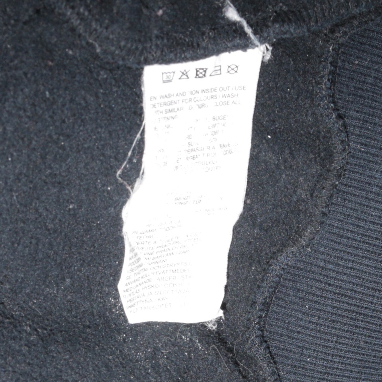 Puma Men’s Black Full Zip Fleece Sweatshirt 2XL Regular Fit