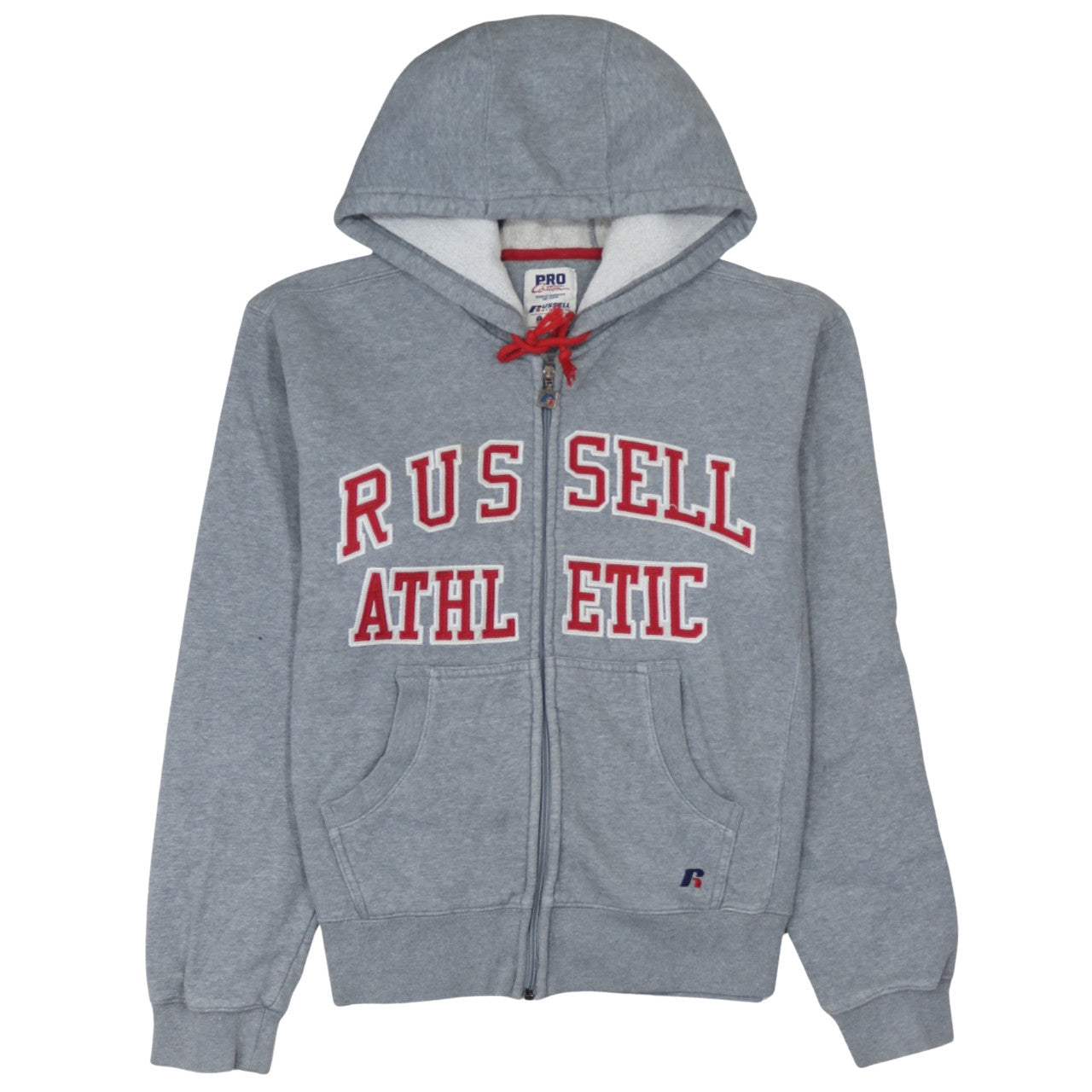 Russell Athletic Men's Grey Full Zip Hoodie Size S
