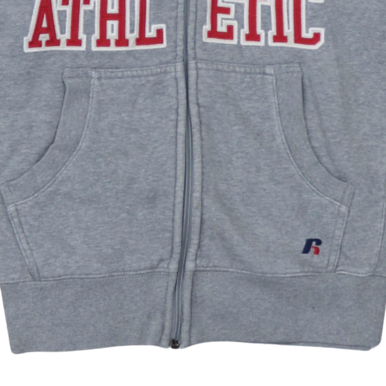 Russell Athletic Men's Grey Full Zip Hoodie Size S