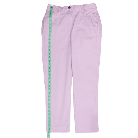 Tommy Hilfiger Women Pink Chino Trousers Size 8 Regular Fit