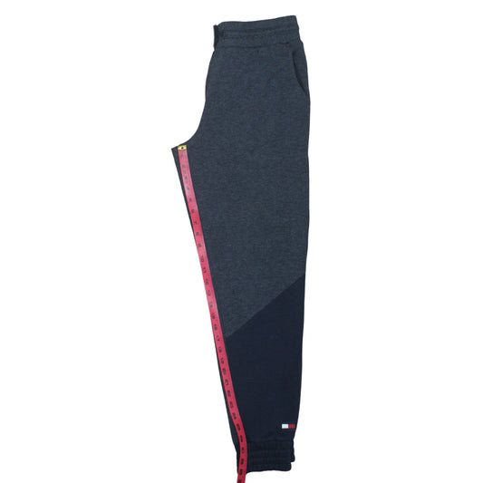 Tommy Hilfiger Men's Blue Cotton Blend Jogger Trousers Size M