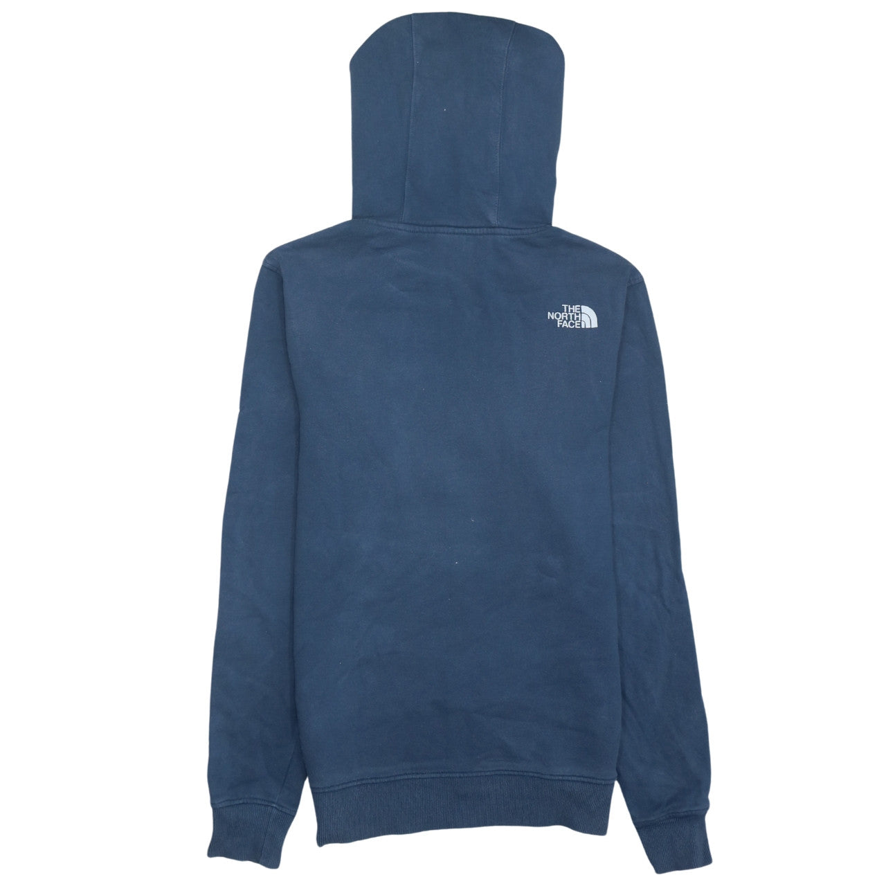 The North Face Men’s Blue Pullover Hoodie XS Logo Fleece Sweatshirt