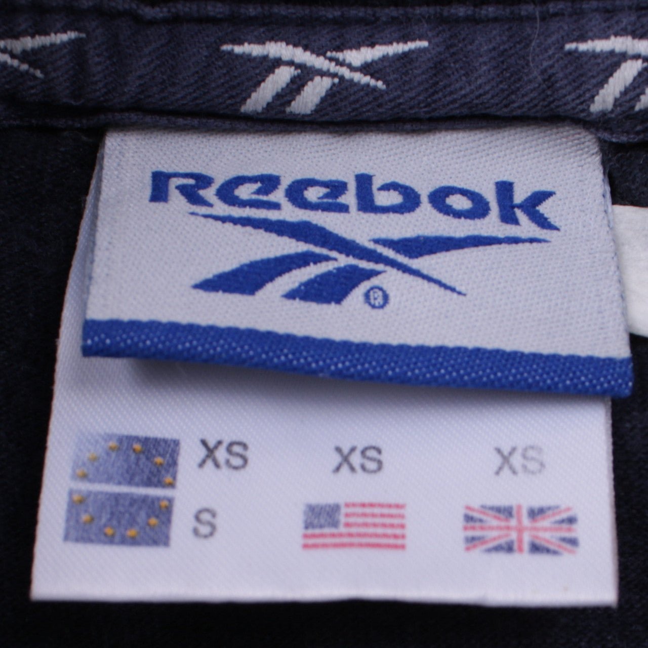 Reebok Men's Blue XS Pullover Sweatshirt Mock Neck Sportswear