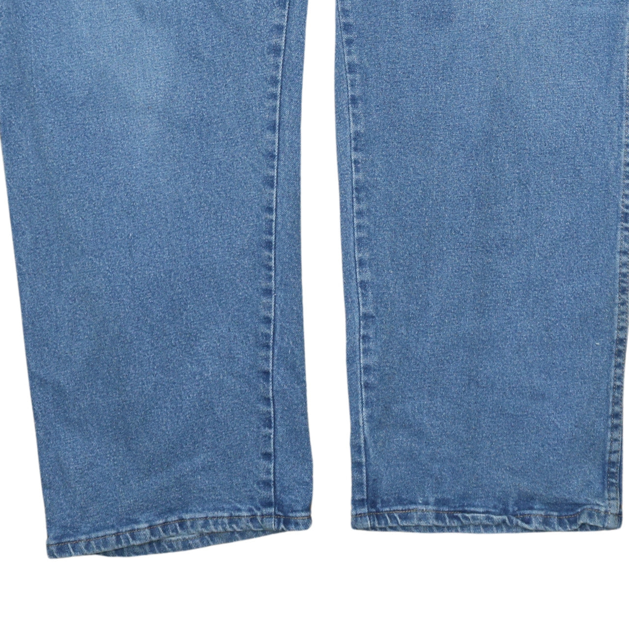 Wrangler Men's Blue 38x32 Regular Fit Straight Denim Jeans