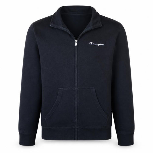 Champion Men's Black Full Zip Sweatshirt Size S