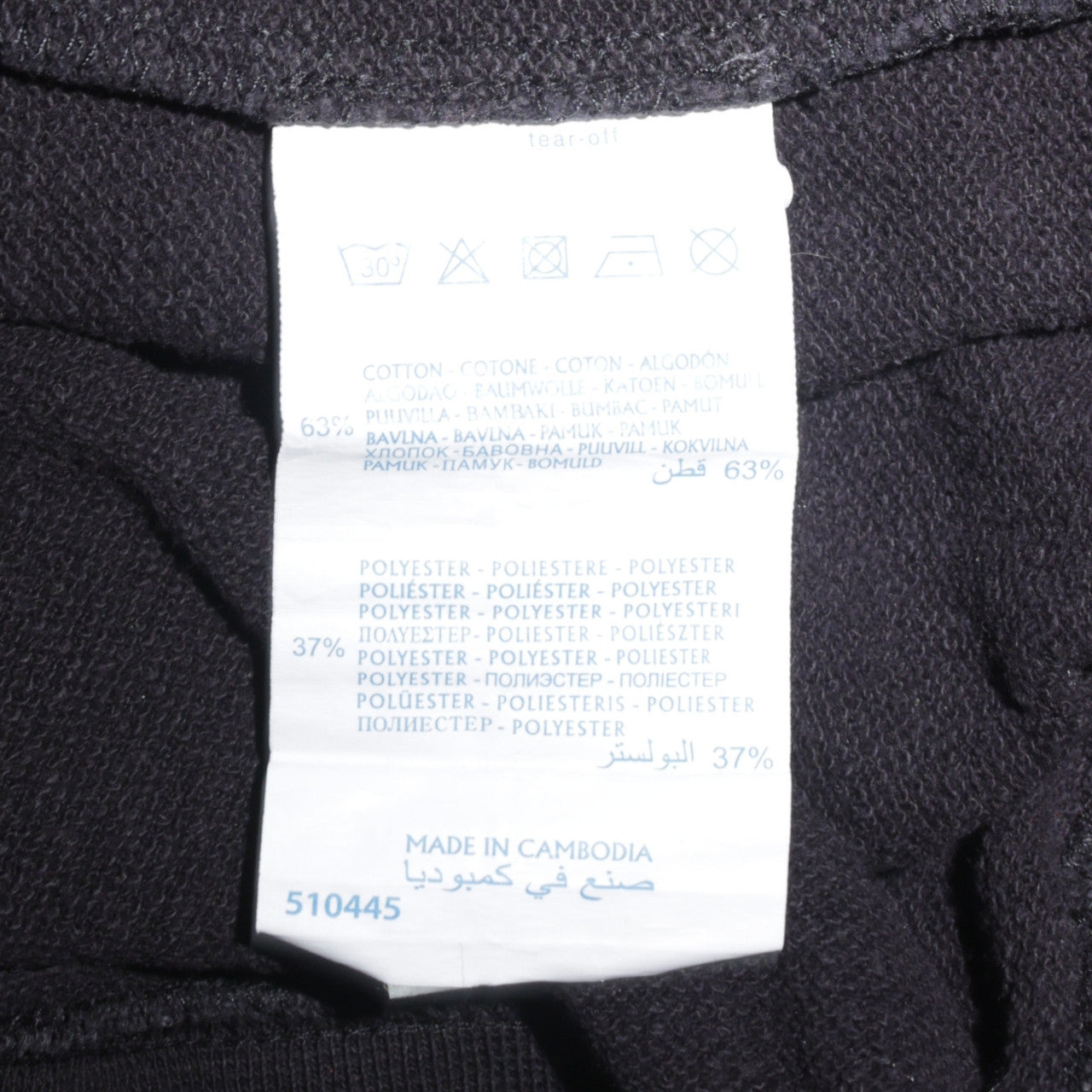Champion Men's Black Full Zip Sweatshirt Size S