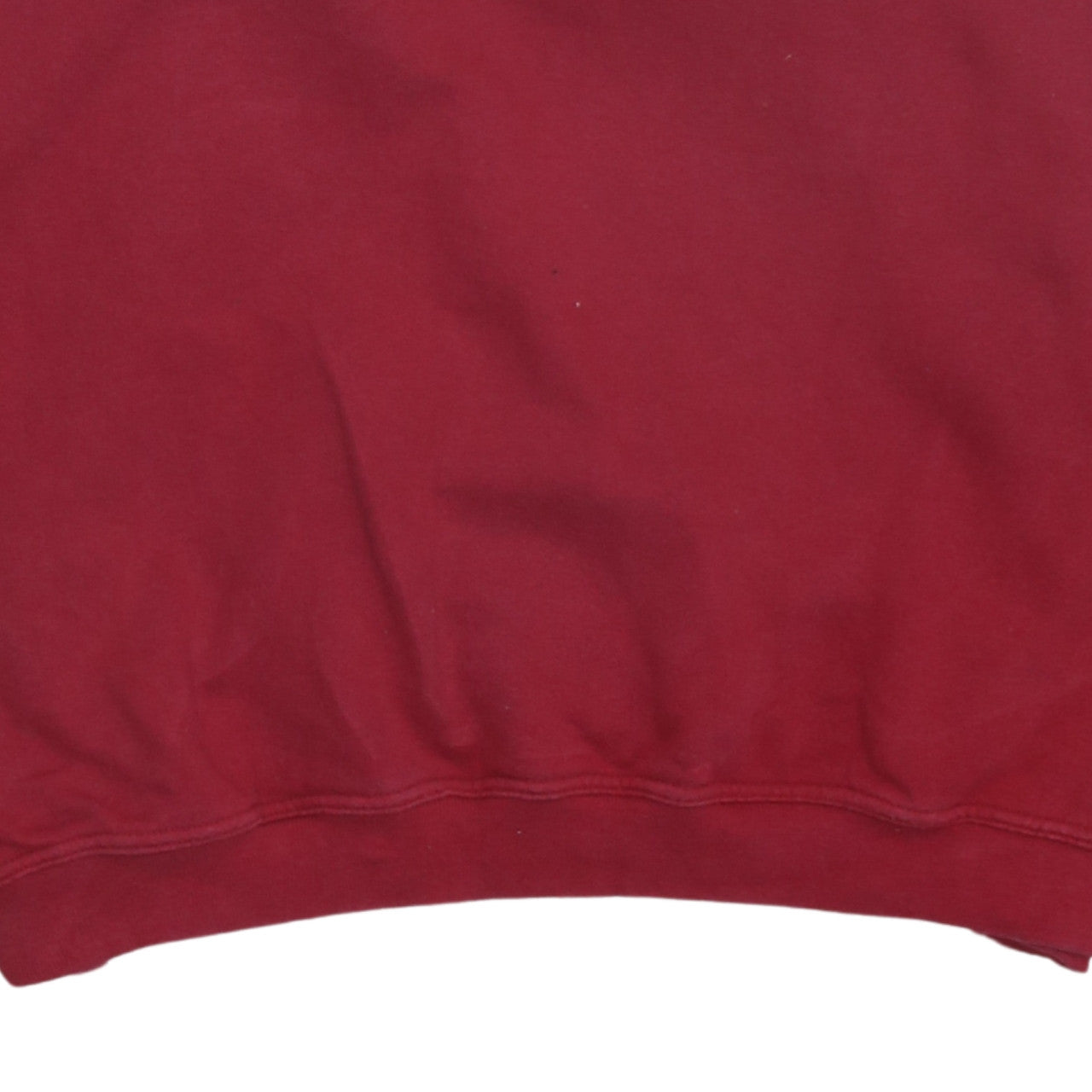 Adidas Mens Red Crew Neck Pullover Sweatshirt Size L