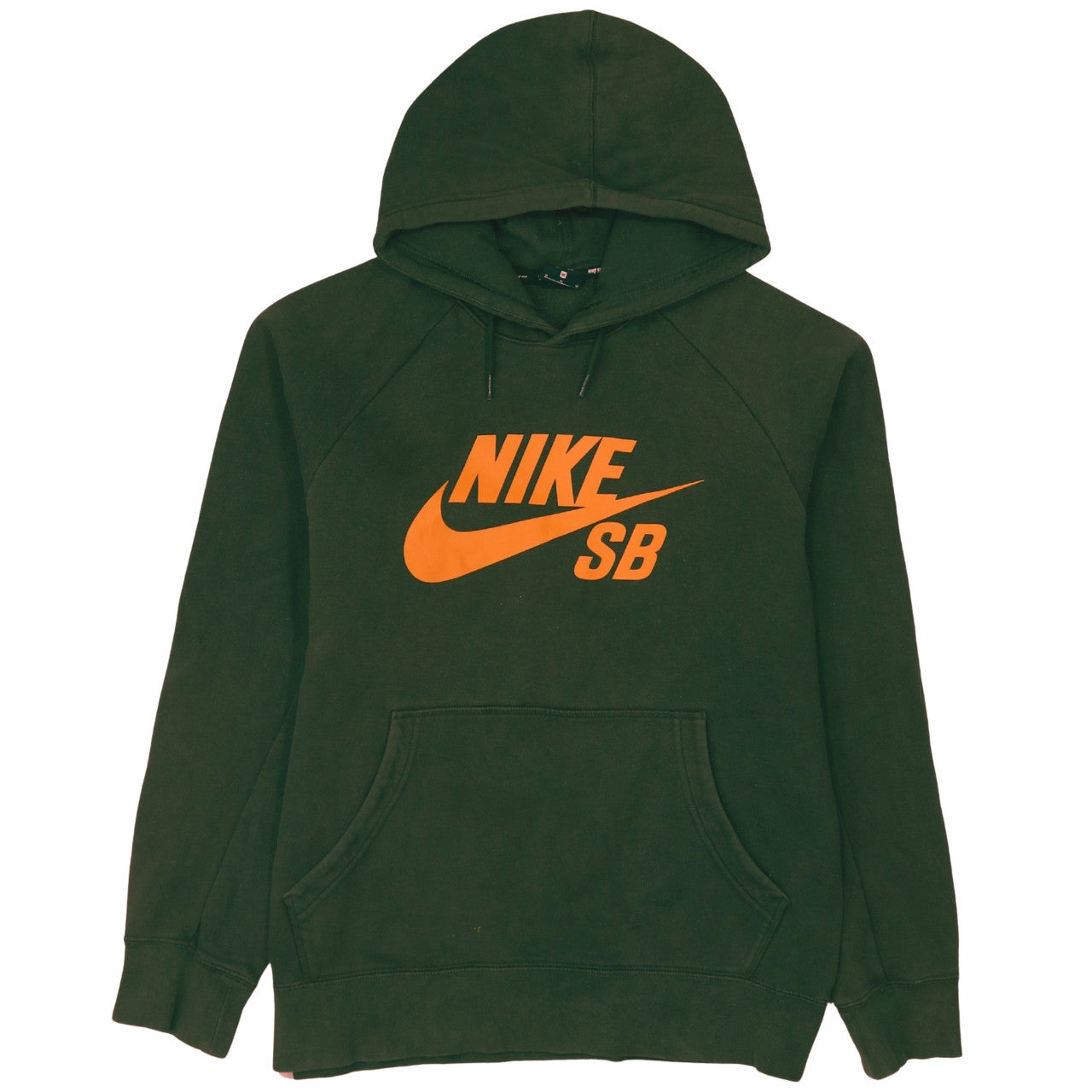 Nike SB Green Pullover Hoodie Size M Men's Skateboard Style