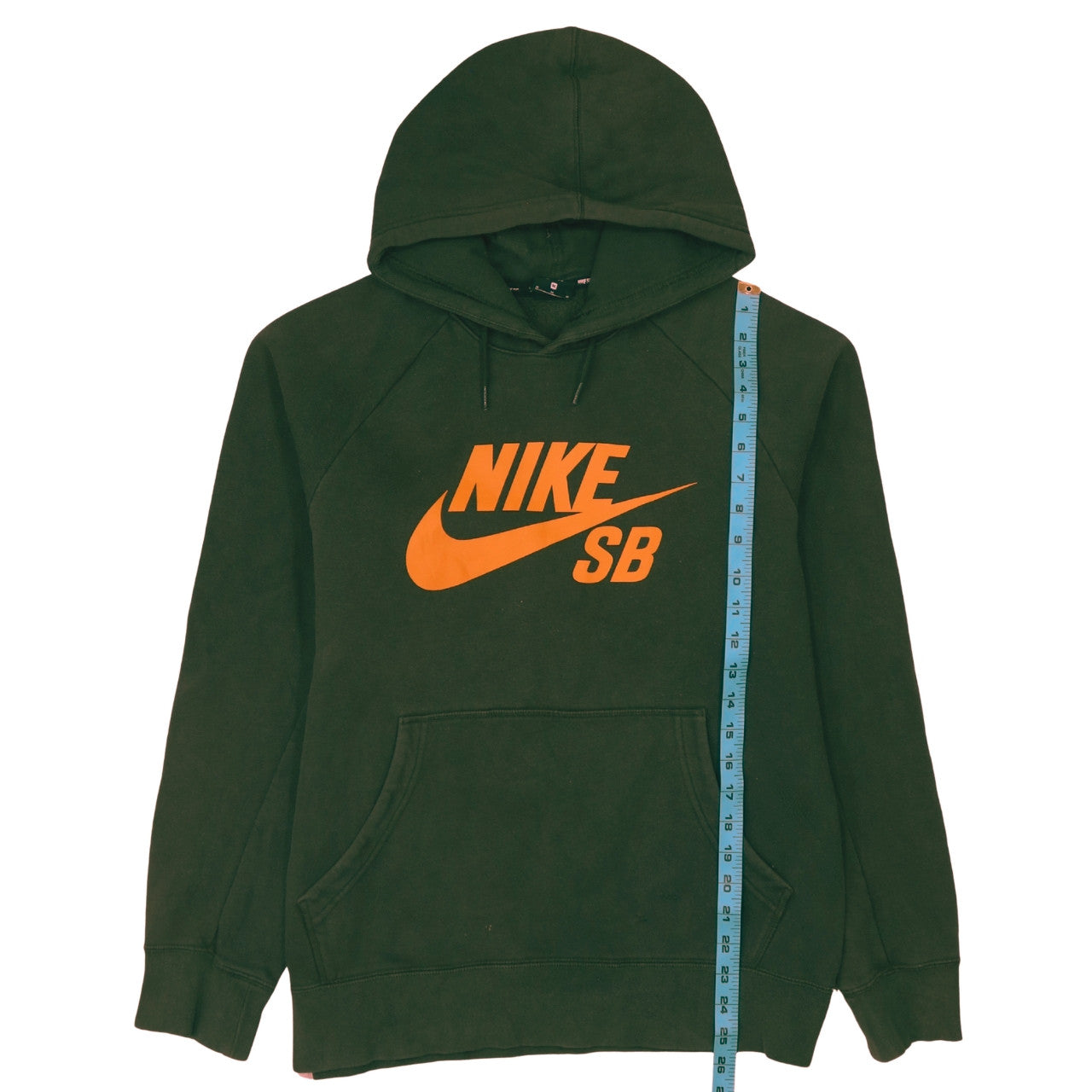 Nike SB Green Pullover Hoodie Size M Men's Skateboard Style