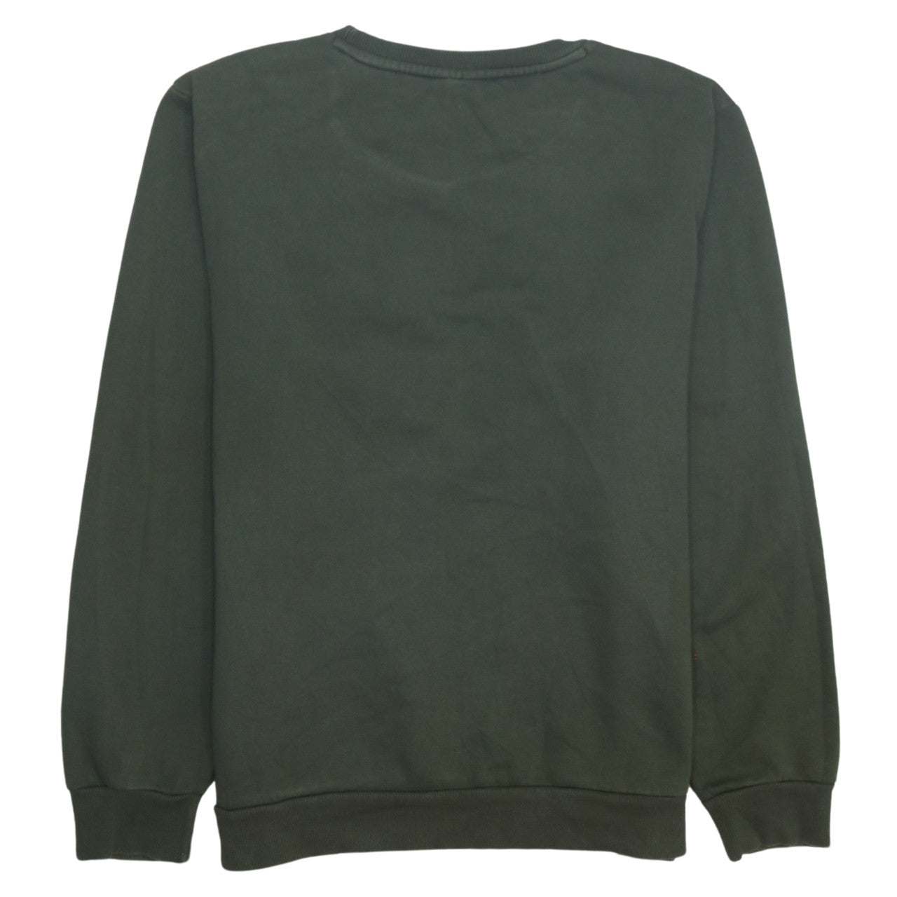 Puma Men's Green Small Logo Pullover Sweatshirt