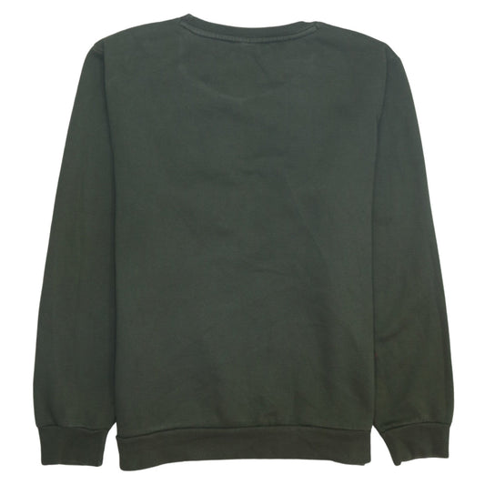 Puma Men's Green Small Logo Pullover Sweatshirt