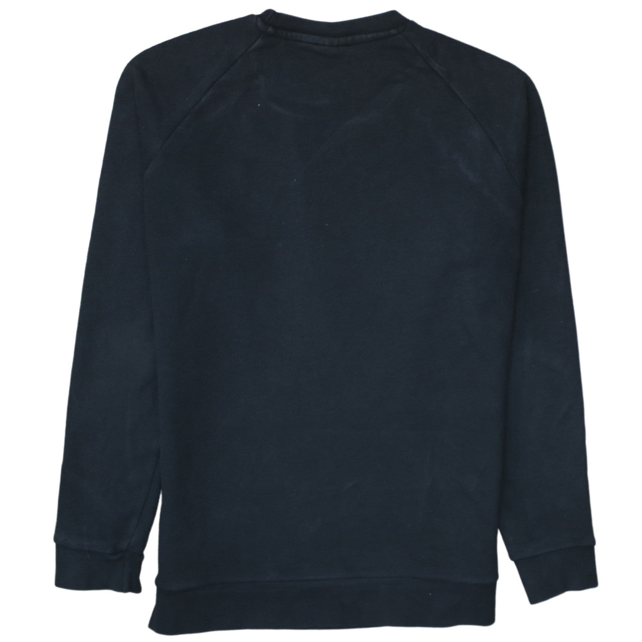Adidas Mens Black Crew Neck Pullover Sweatshirt Size M
