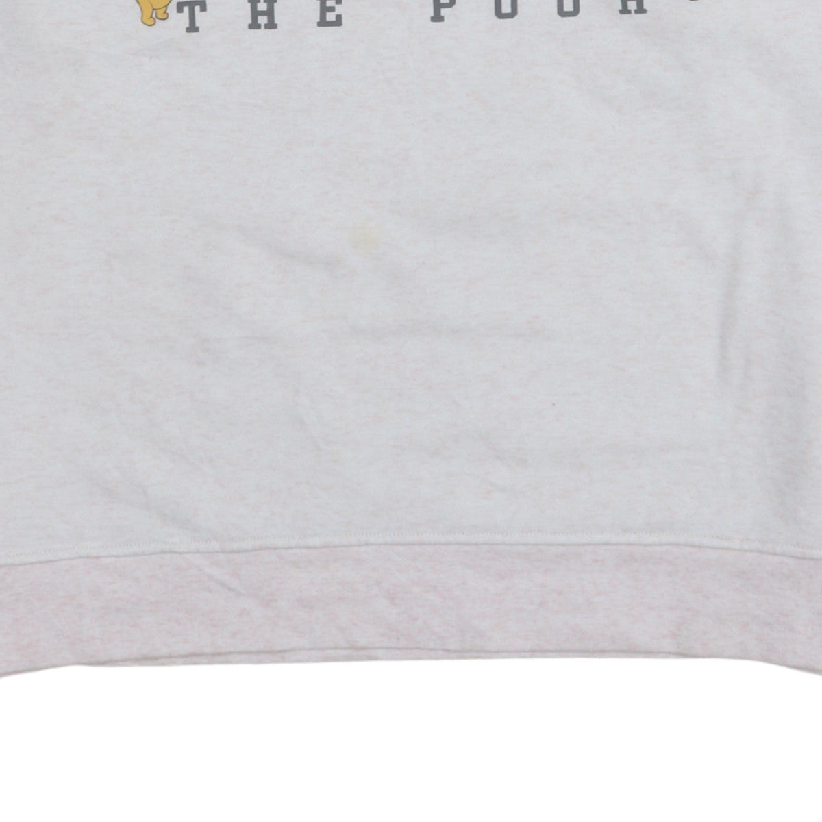 Disney Women Beige Winnie the Pooh Pullover Sweatshirt Size 12
