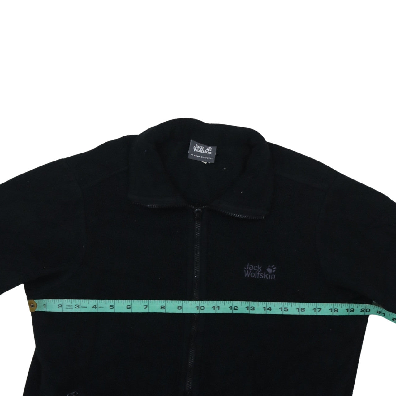 Jack Wolfskin Men's Black Fleece Full Zip Jacket Size M