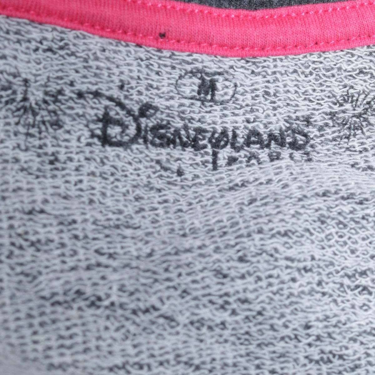 Disneyland Paris Unisex Grey Mickey Mouse Graphic Sweatshirt M