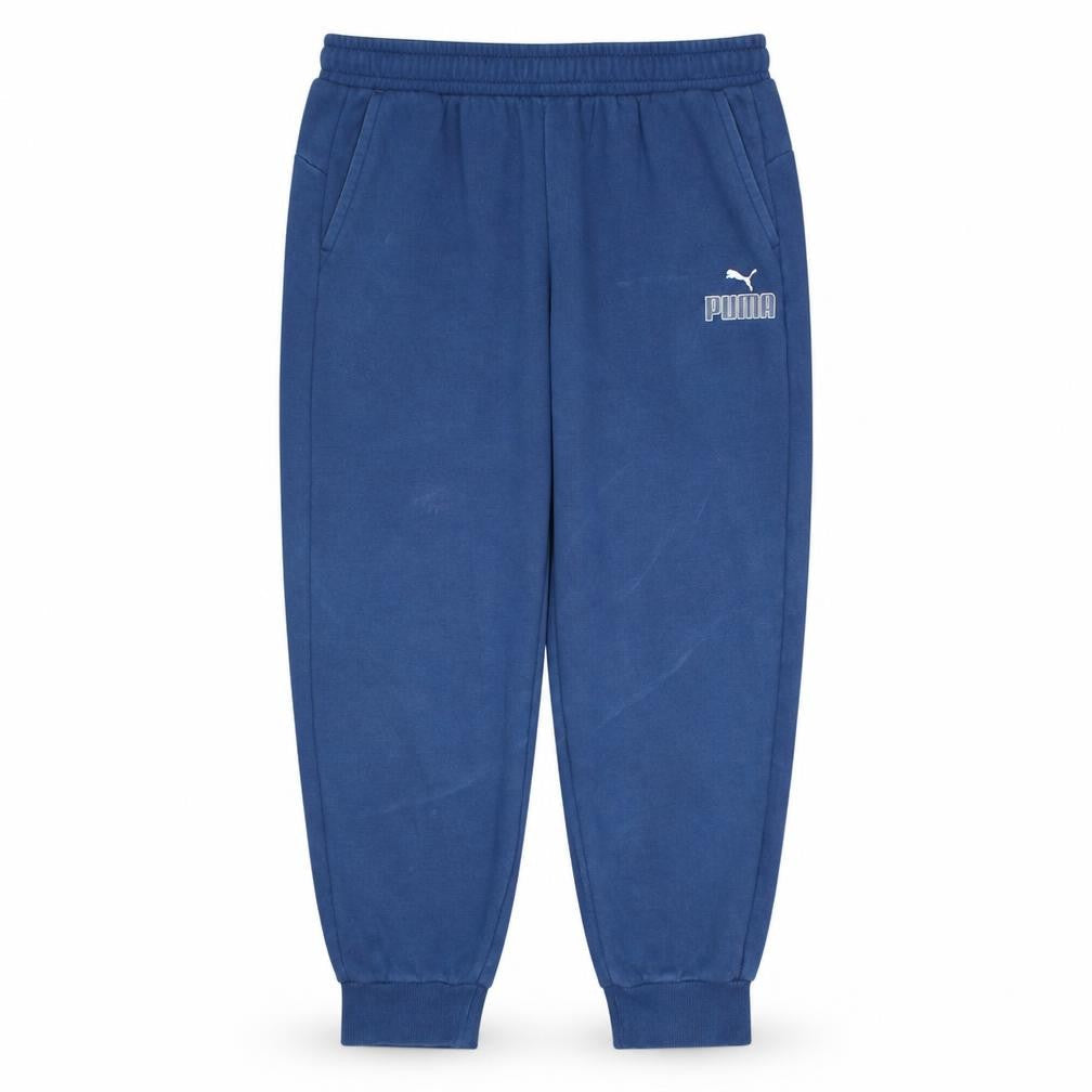 Puma Men's Blue 2XL Jogger Sweatpants Fleece Tapered Fit
