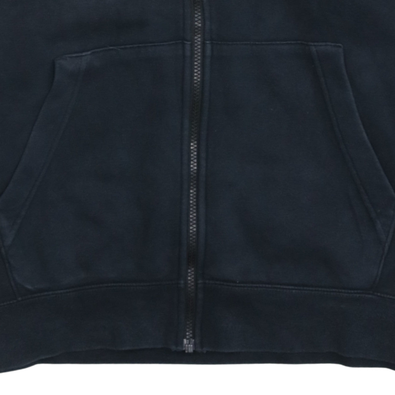 Nike Men's Black Full Zip Hoodie Size L Sports Fleece Sweatshirt