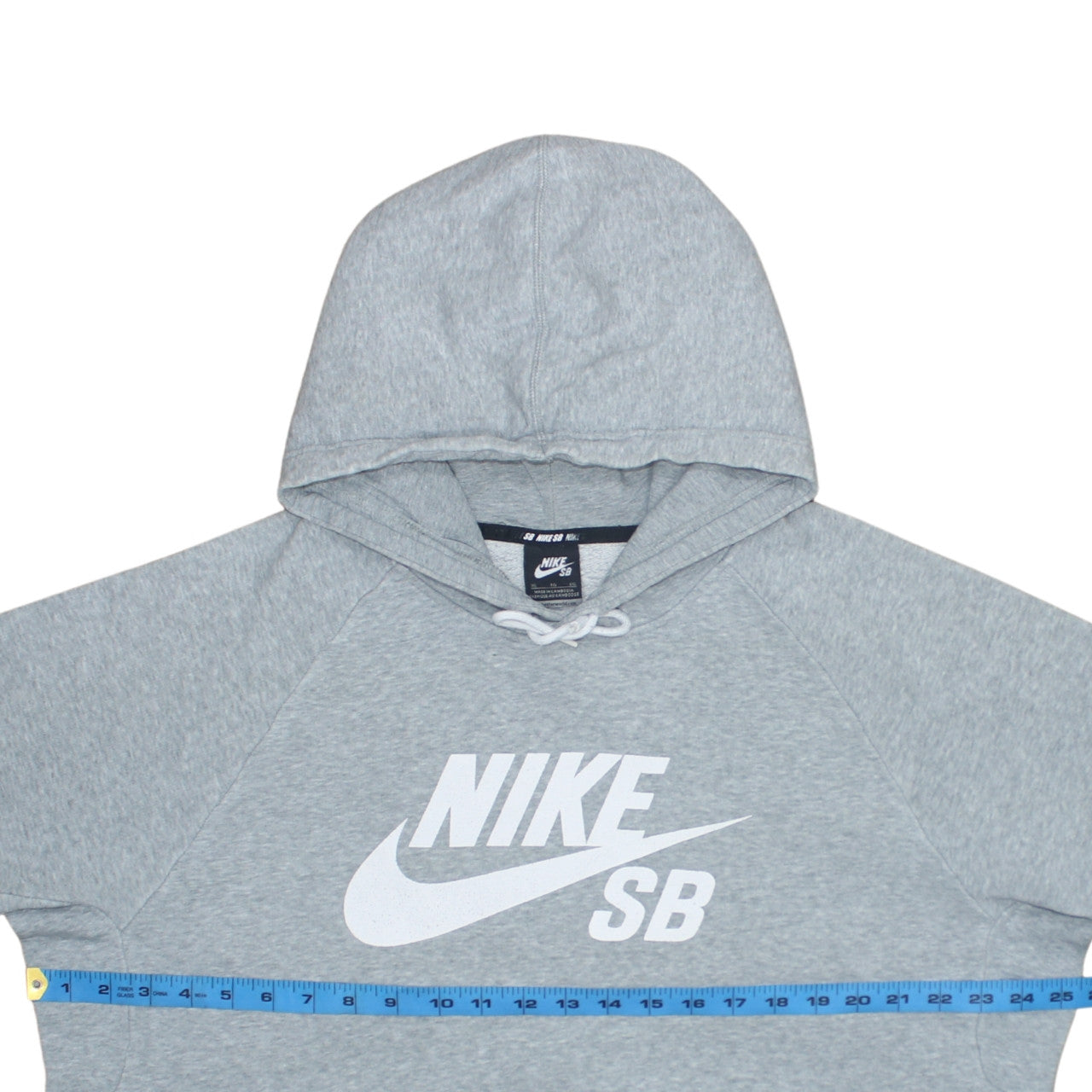 Nike SB Grey Pullover Hoodie Men's XL Regular Fit Fleece